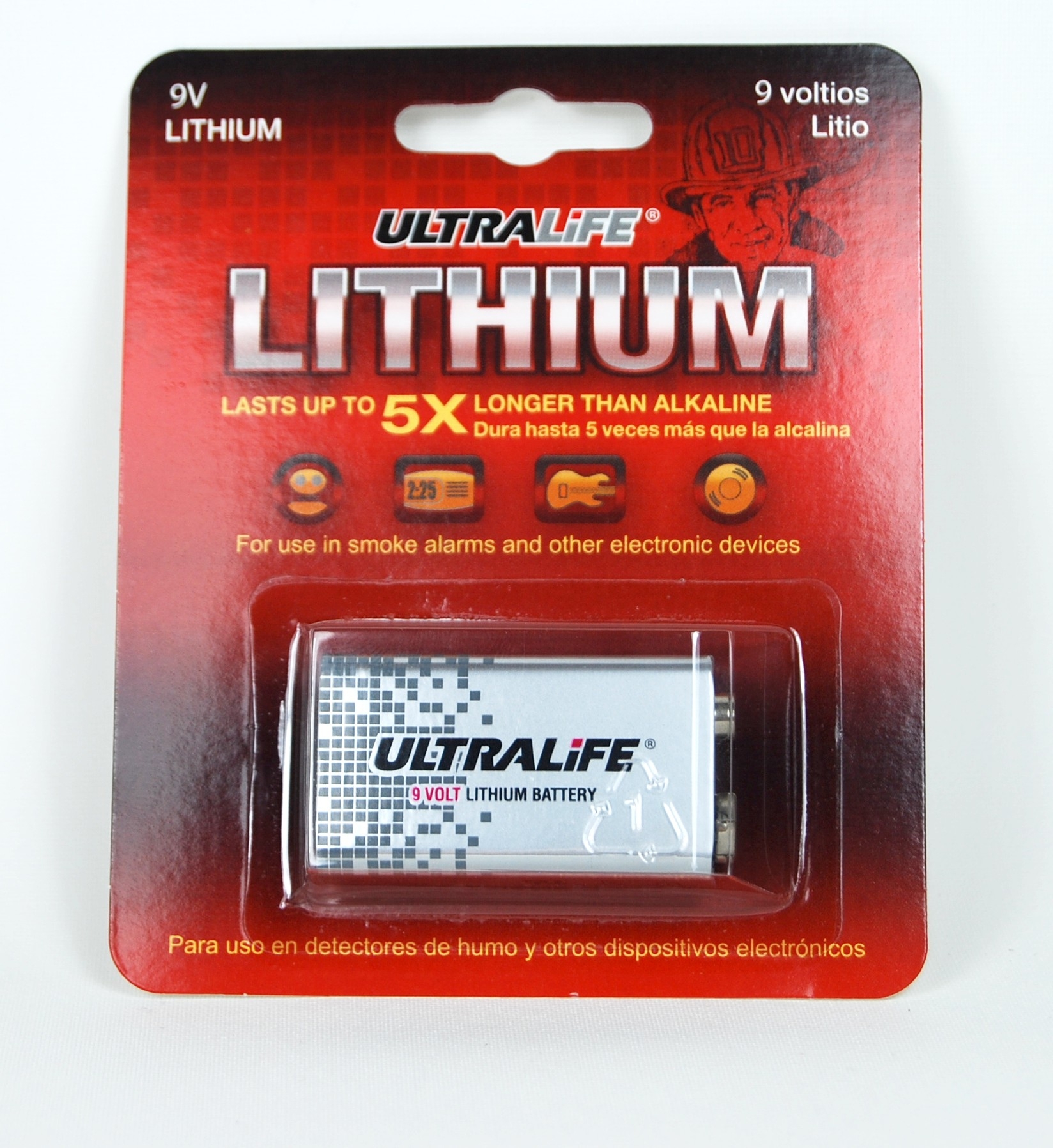 Ultralife Lithium Rundzelle U9VLJP-BP im Einzelblister